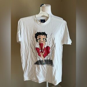 Vintage sneakers Betty boop 1984 Marylin short sleeve t shirt